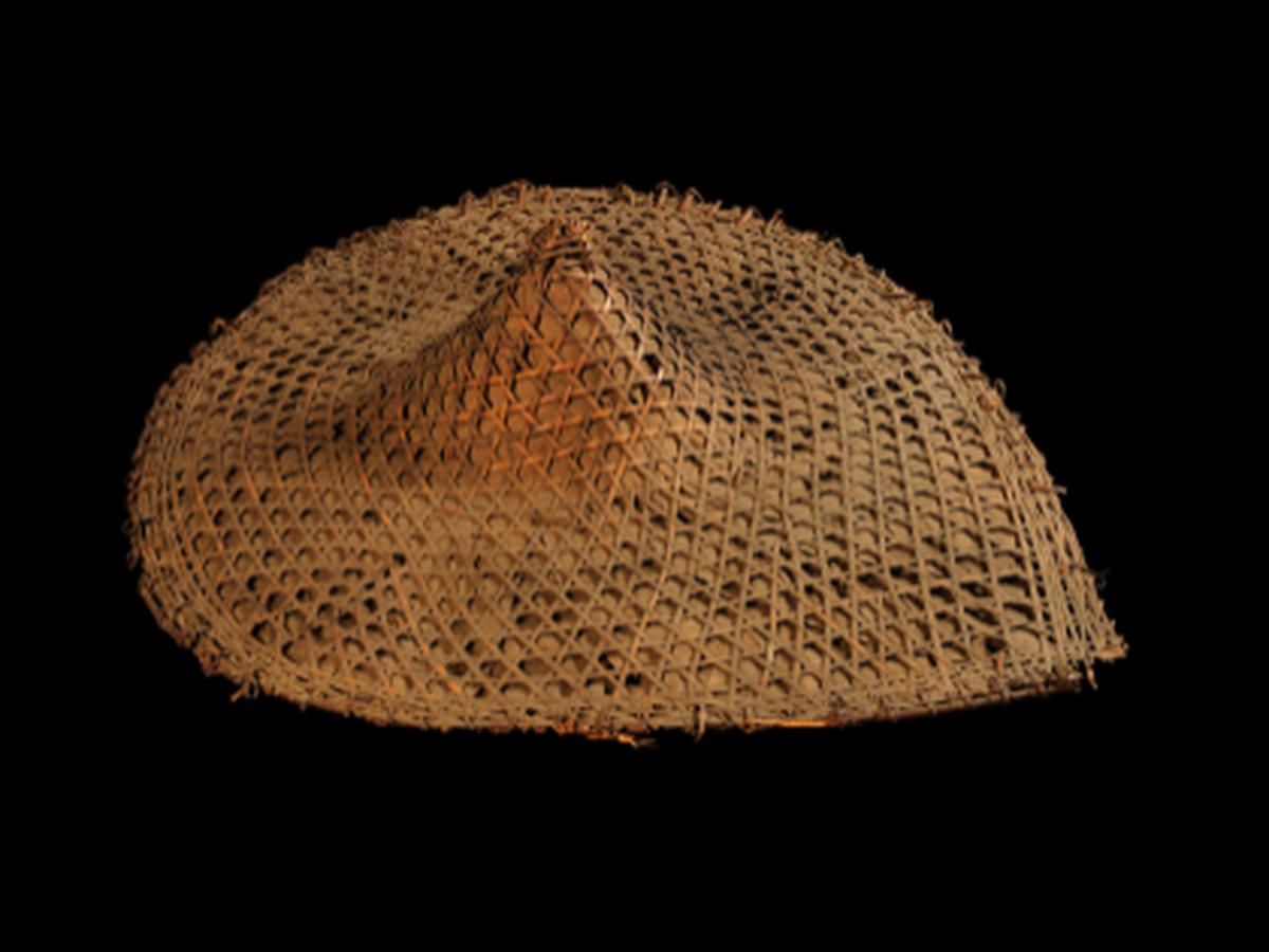 Traditional Bamboo Hat of Naga Tribe Traditional Bamboo Hat of Naga Tribe