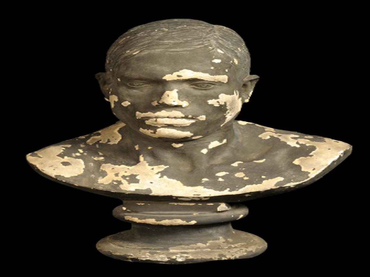 Bust of oraon man Bust of oraon man