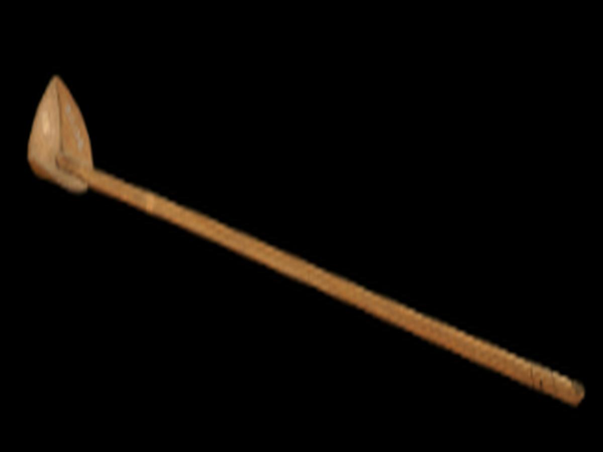 Triangular Bamboo Spoon Triangular Bamboo Spoon