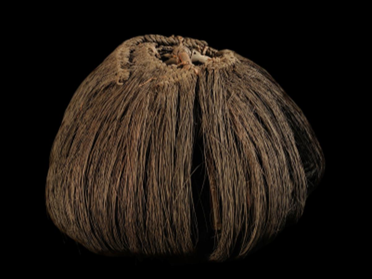 Cane Helmet of Mishmi Tribe Cane Helmet of Mishmi Tribe