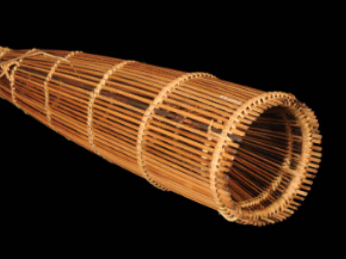 Edar: Cylindrical Bamboo Fish Trap Edar: Cylindrical Bamboo Fish Trap