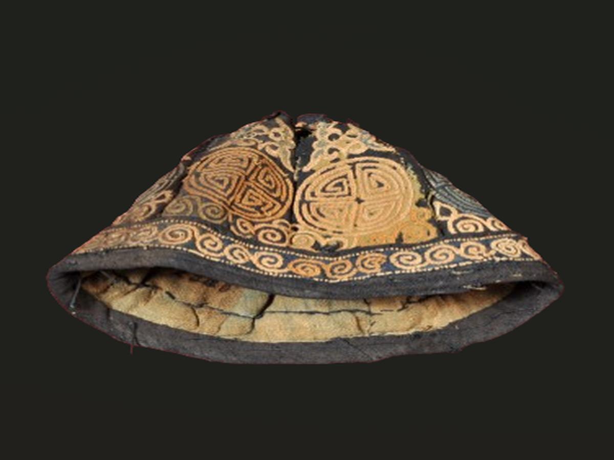 Embroidered Skull Cap of the Shan Tribe Embroidered Skull Cap of the Shan Tribe