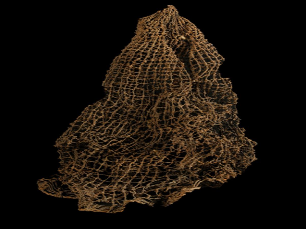 Cotton Fishing Net of Naga Tribe Cotton Fishing Net of Naga Tribe
