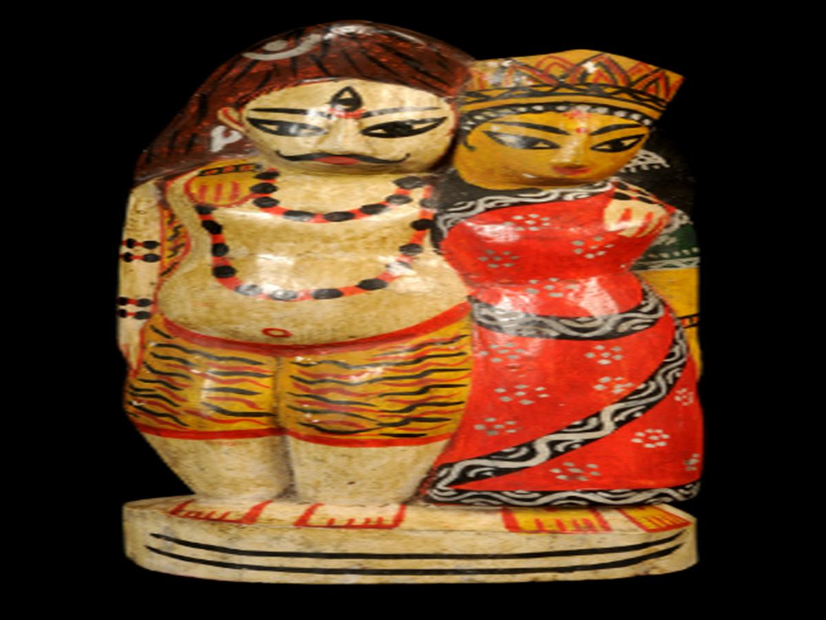 Wooden Effigy of Sutradhar Tribe Wooden Effigy of Sutradhar Tribe