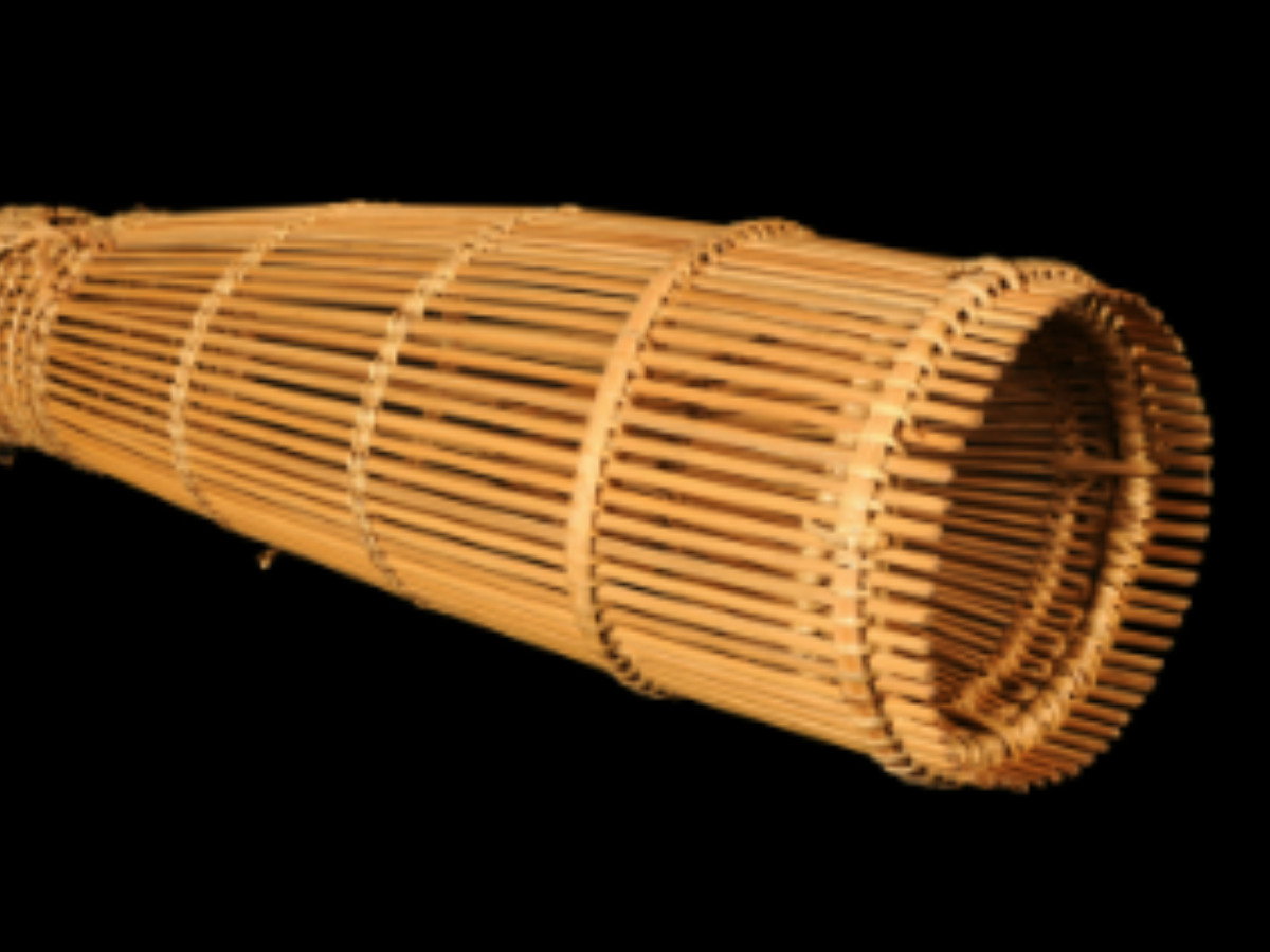Elongated Bamboo Fish Trap Elongated Bamboo Fish Trap