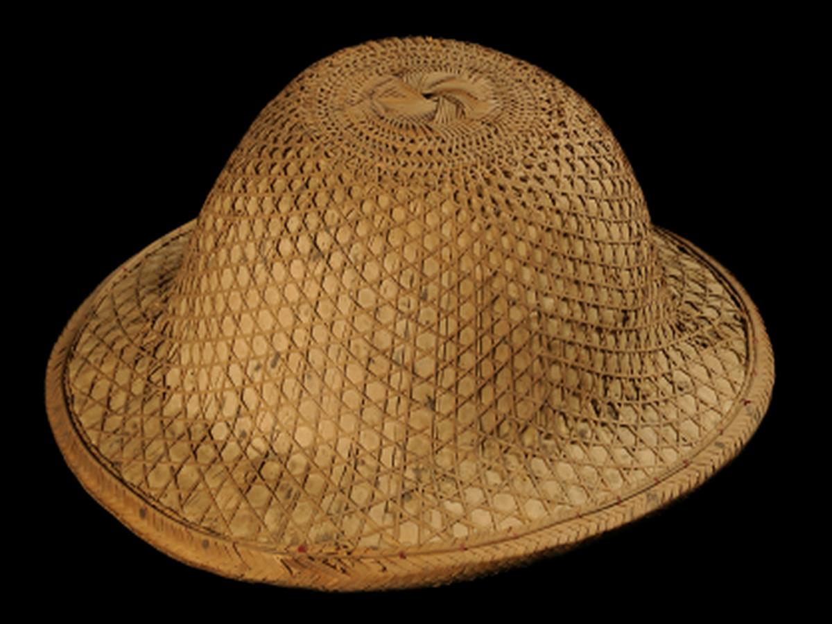 Lukhum Paper Hat of the Mizo Tribe Lukhum Paper Hat of the Mizo Tribe