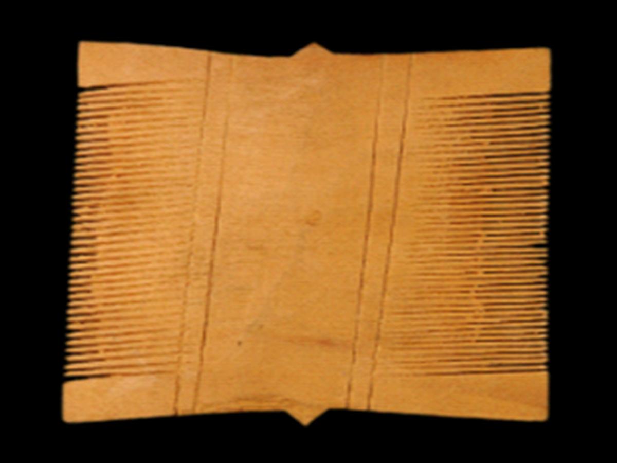 Dual-Sided Wooden Comb Dual-Sided Wooden Comb