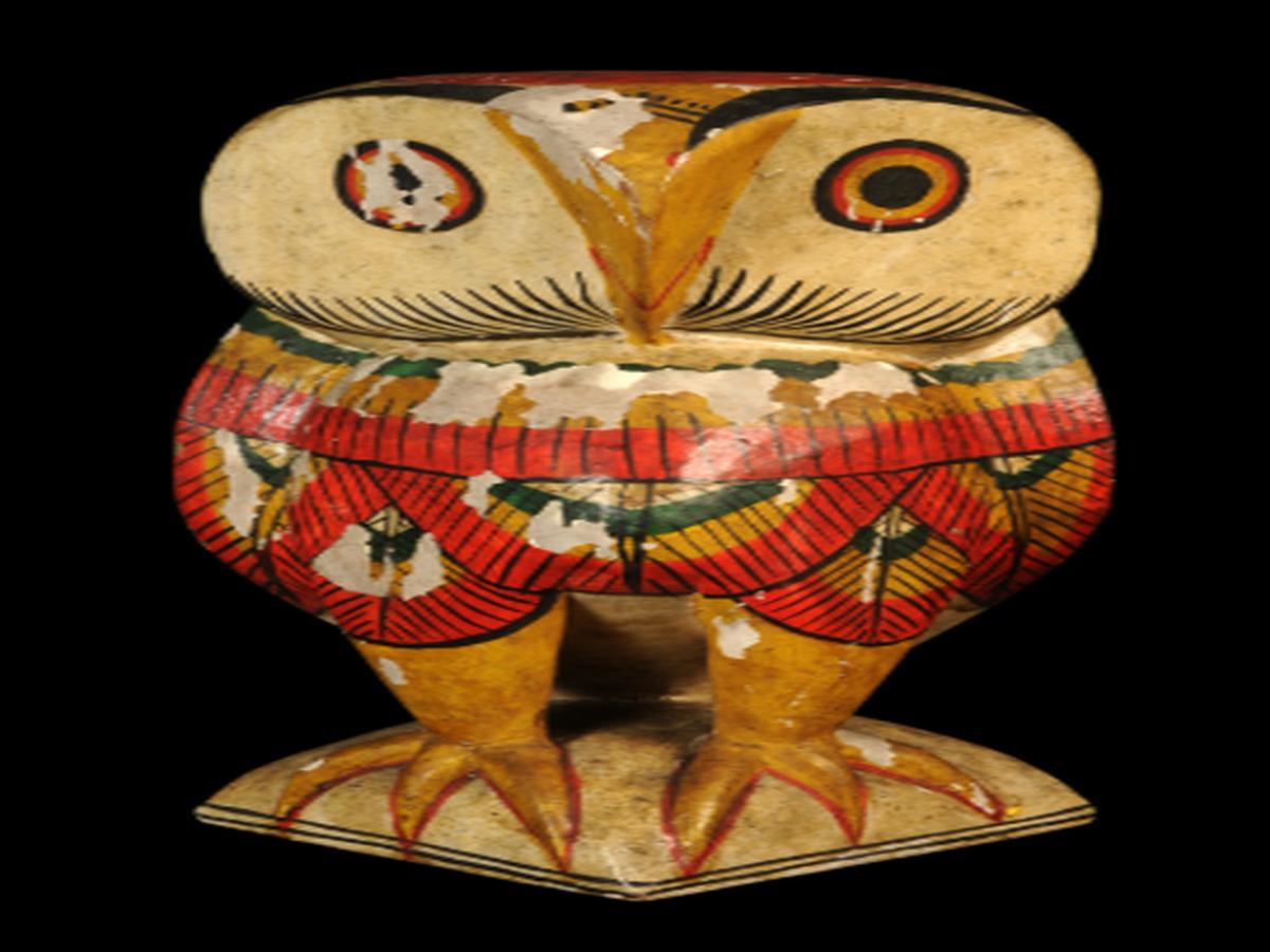 richly painted owl richly painted owl