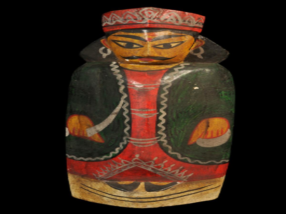 Raja and Rani Wooden Effigy Raja and Rani Wooden Effigy