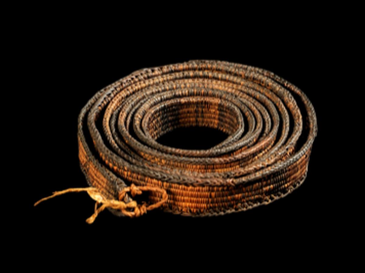 Cane Strip Belt of Abor Tribe