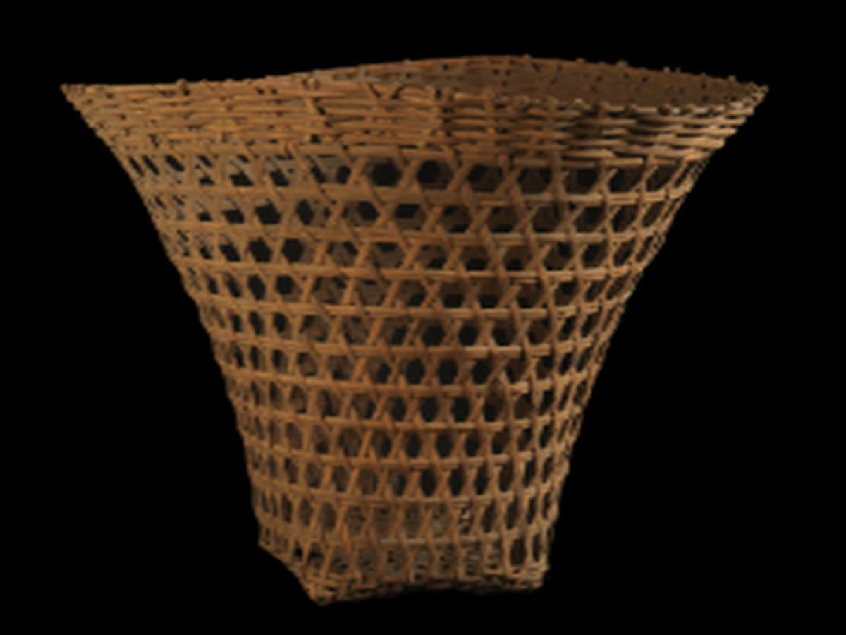 Bamboo Basket of Angami Naga tribe Bamboo Basket of Angami Naga tribe