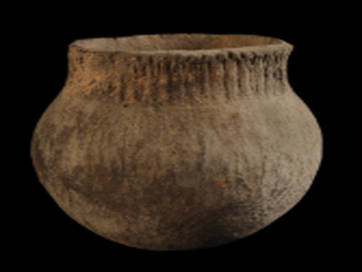 Black-Coloured Clay Pot Black-Coloured Clay Pot
