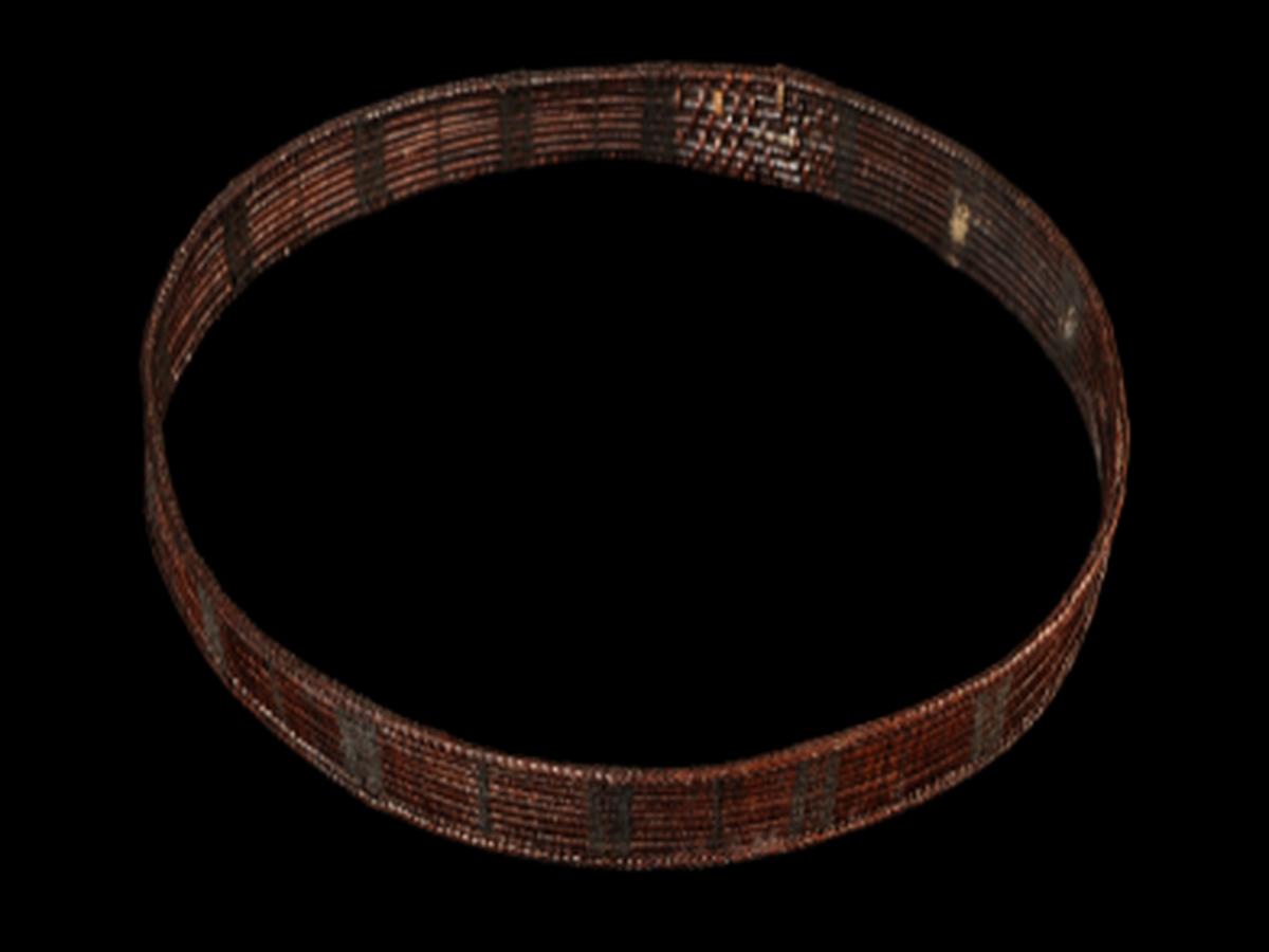 Traditional Cane Waist Belt of Adi Tribe Traditional Cane Waist Belt of Adi Tribe
