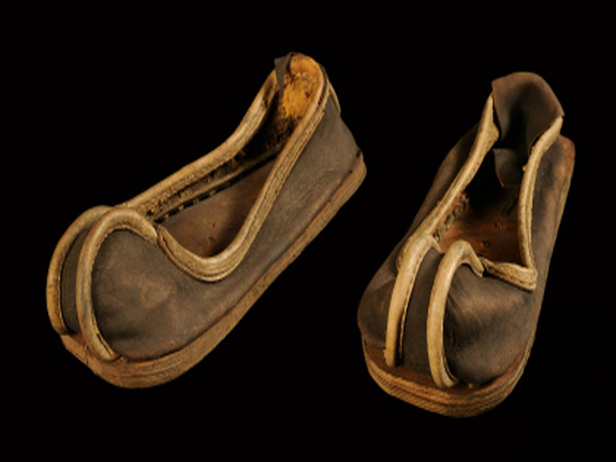 Leather Shoes of Shan Tribe Leather Shoes of Shan Tribe