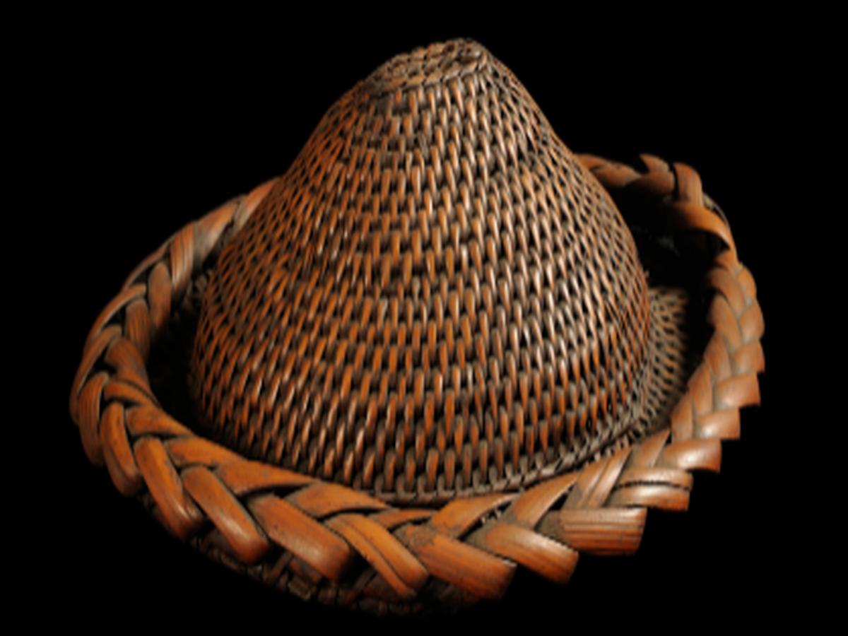 Traditional Mishmi Cane Hat Traditional Mishmi Cane Hat