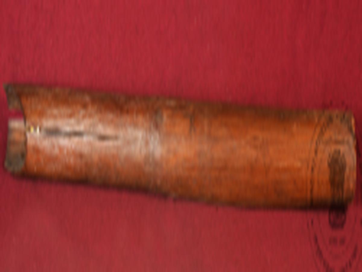 Cylindrical Bamboo Vessel Cylindrical Bamboo Vessel
