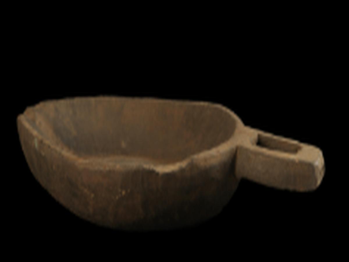 Wooden Plate of Maram Naga Tribe Wooden Plate of Maram Naga Tribe
