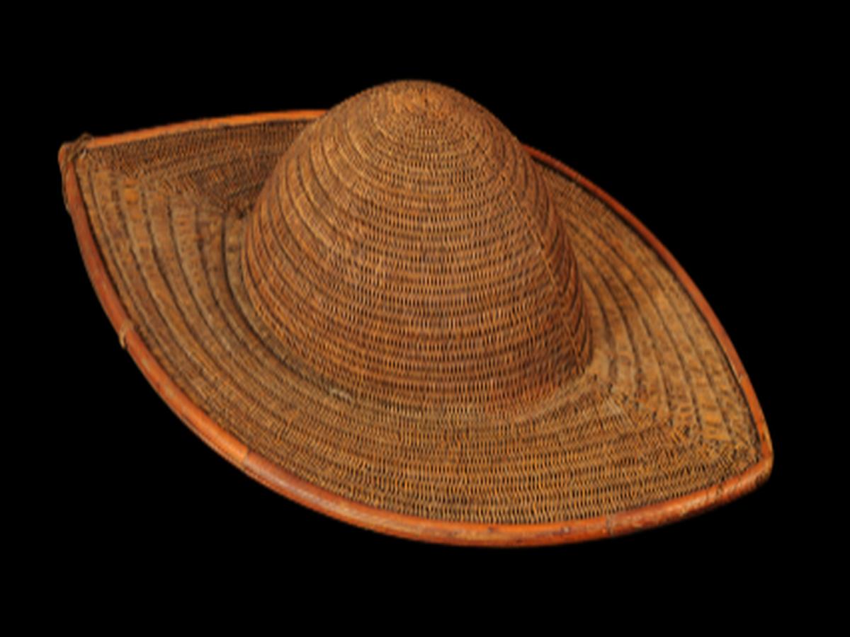 Cane Hat of Galong Tribe Cane Hat of Galong Tribe