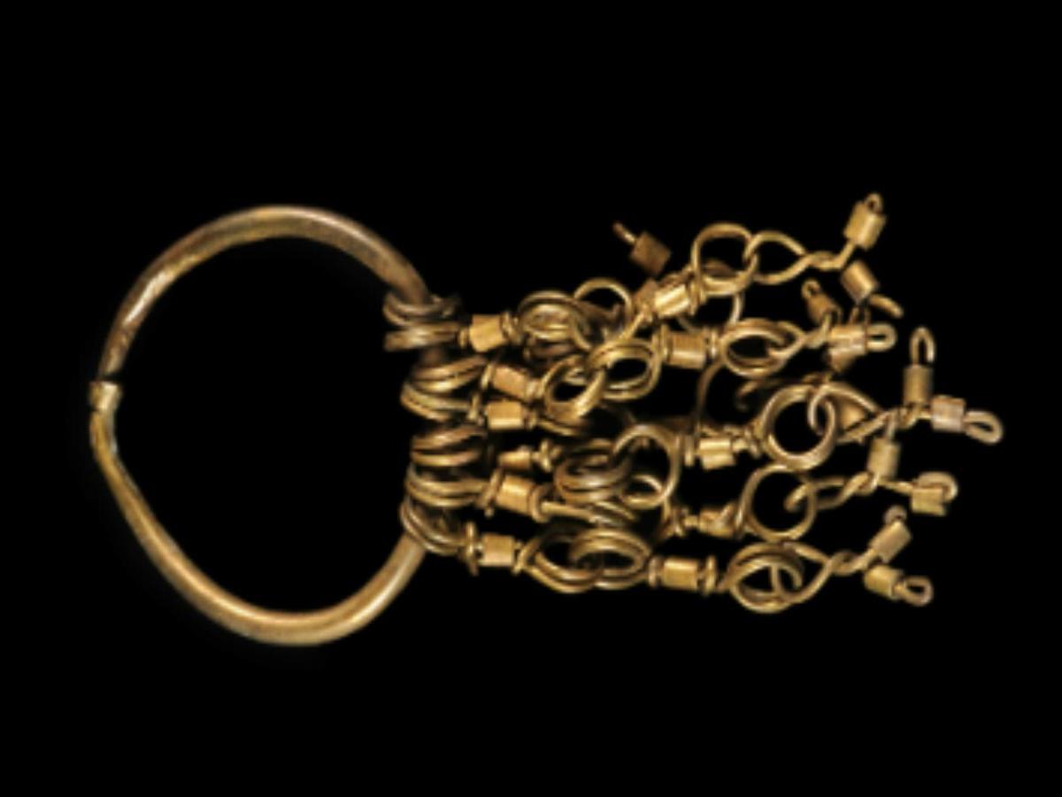 Jhumanglu –Ornamental Brass Earring Jhumanglu –Ornamental Brass Earring
