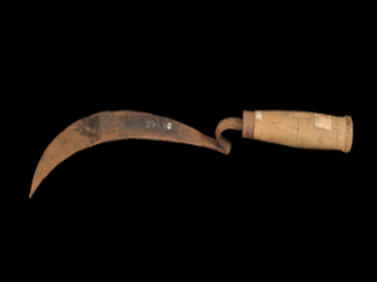 Agricultural tool Sickle of the Santal Tribe Agricultural tool Sickle of the Santal Tribe
