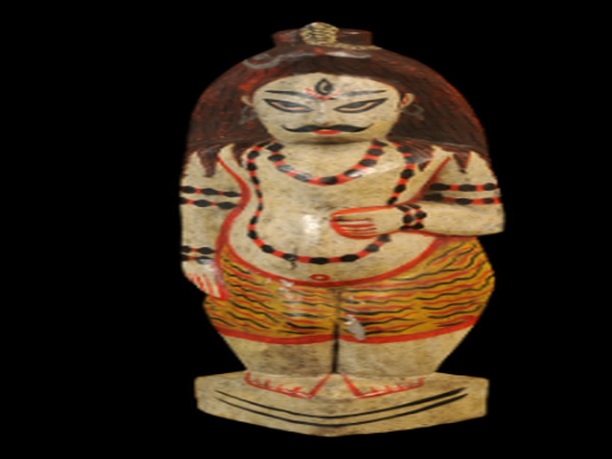 Wooden Effigy of Mahadeva Wooden Effigy of Mahadeva