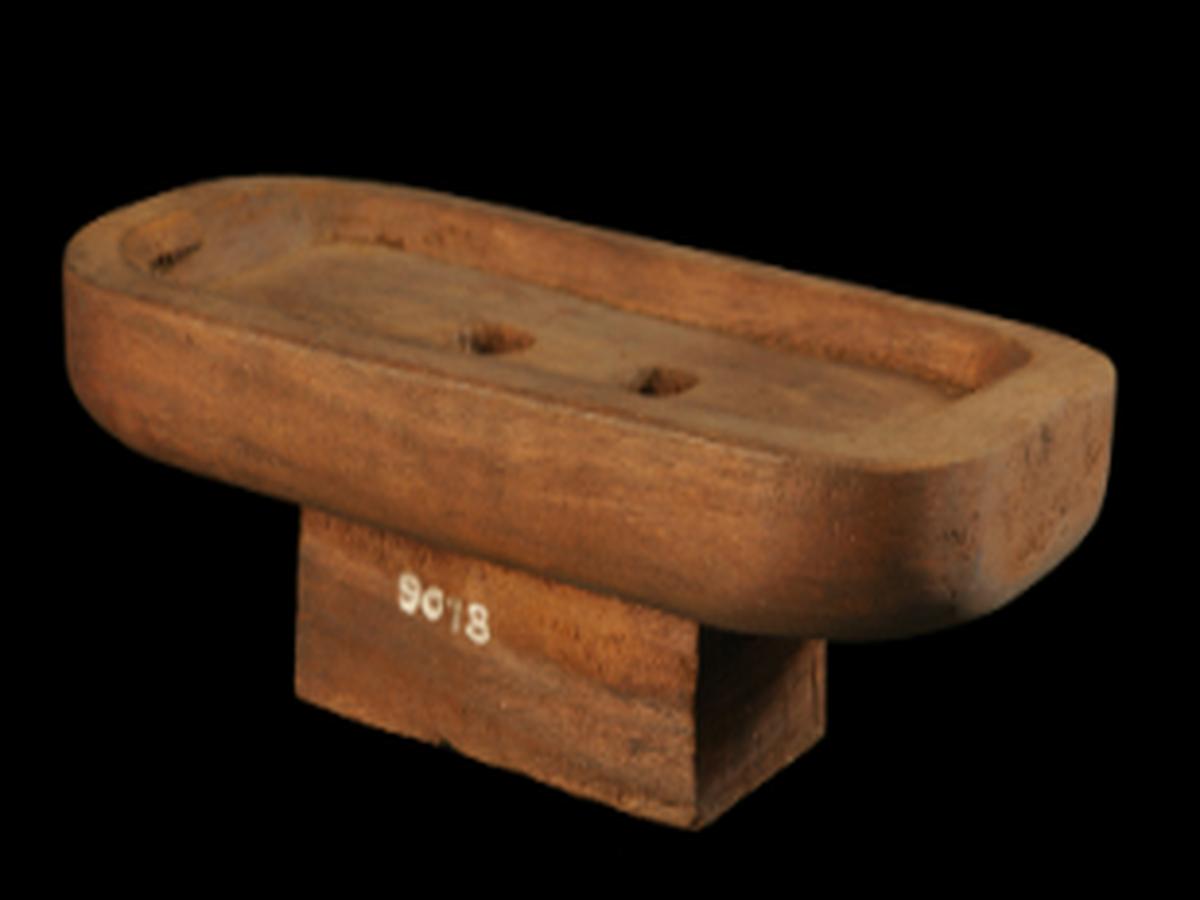 Wooden Rice-Pounding Bench Wooden Rice-Pounding Bench