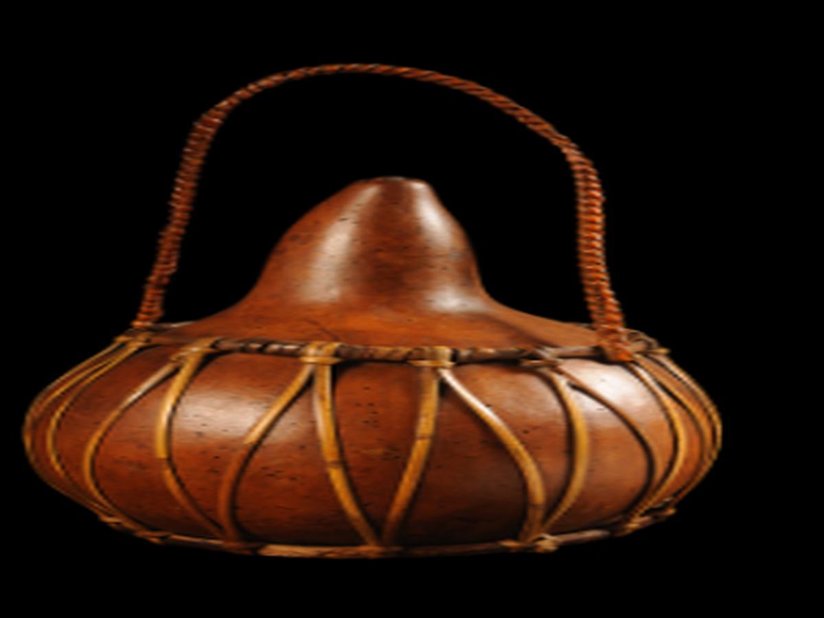 Dried Gourd Pot Dried Gourd Pot