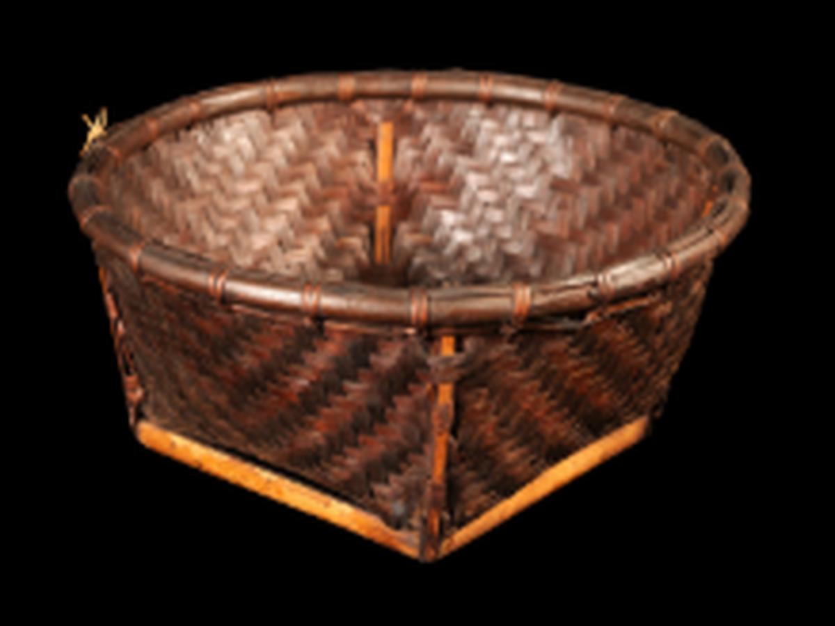 Squarish Base Basket Squarish Base Basket