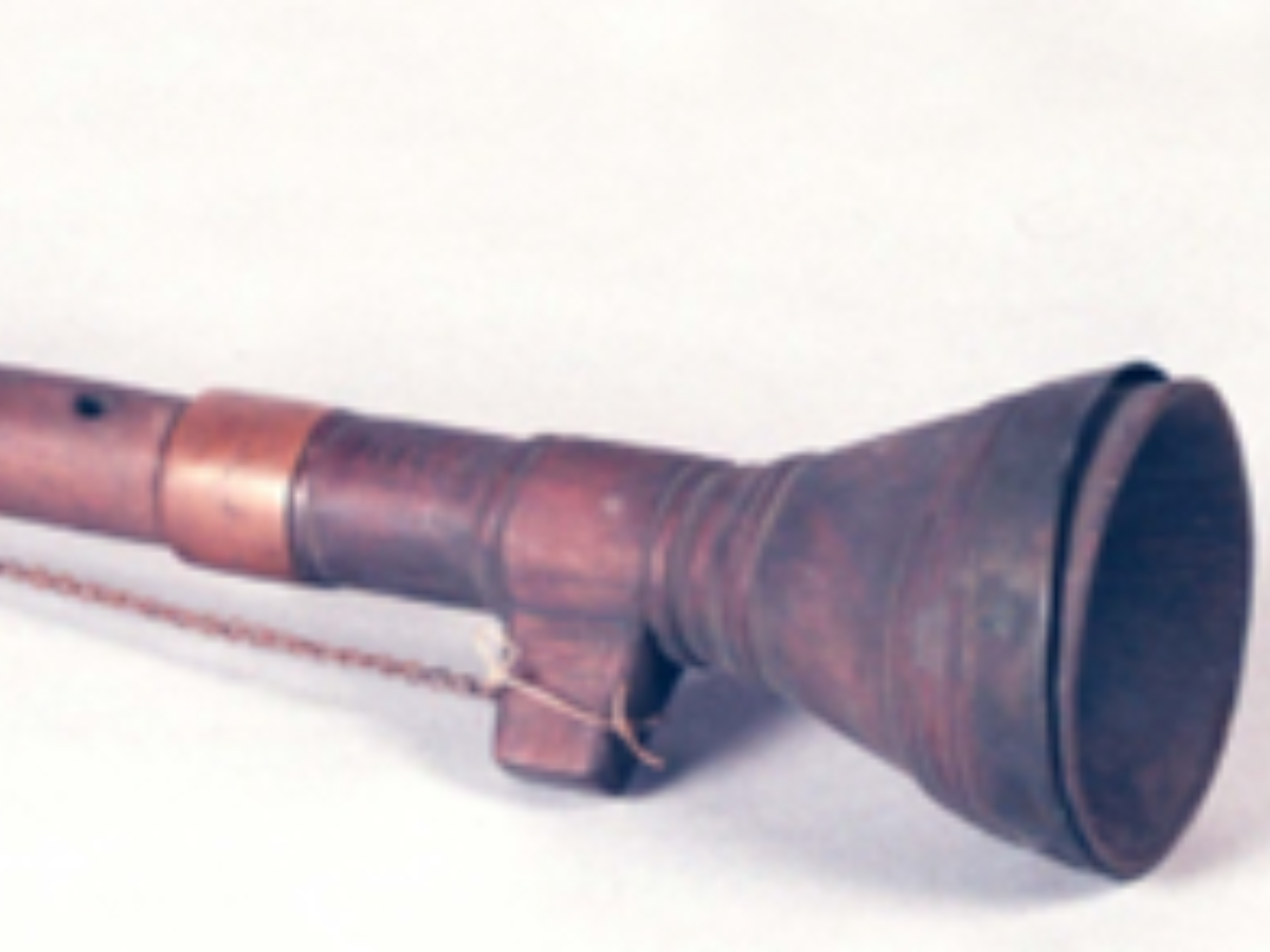 Clarionet Wind Instrument of the Kota Tribe Clarionet Wind Instrument of the Kota Tribe