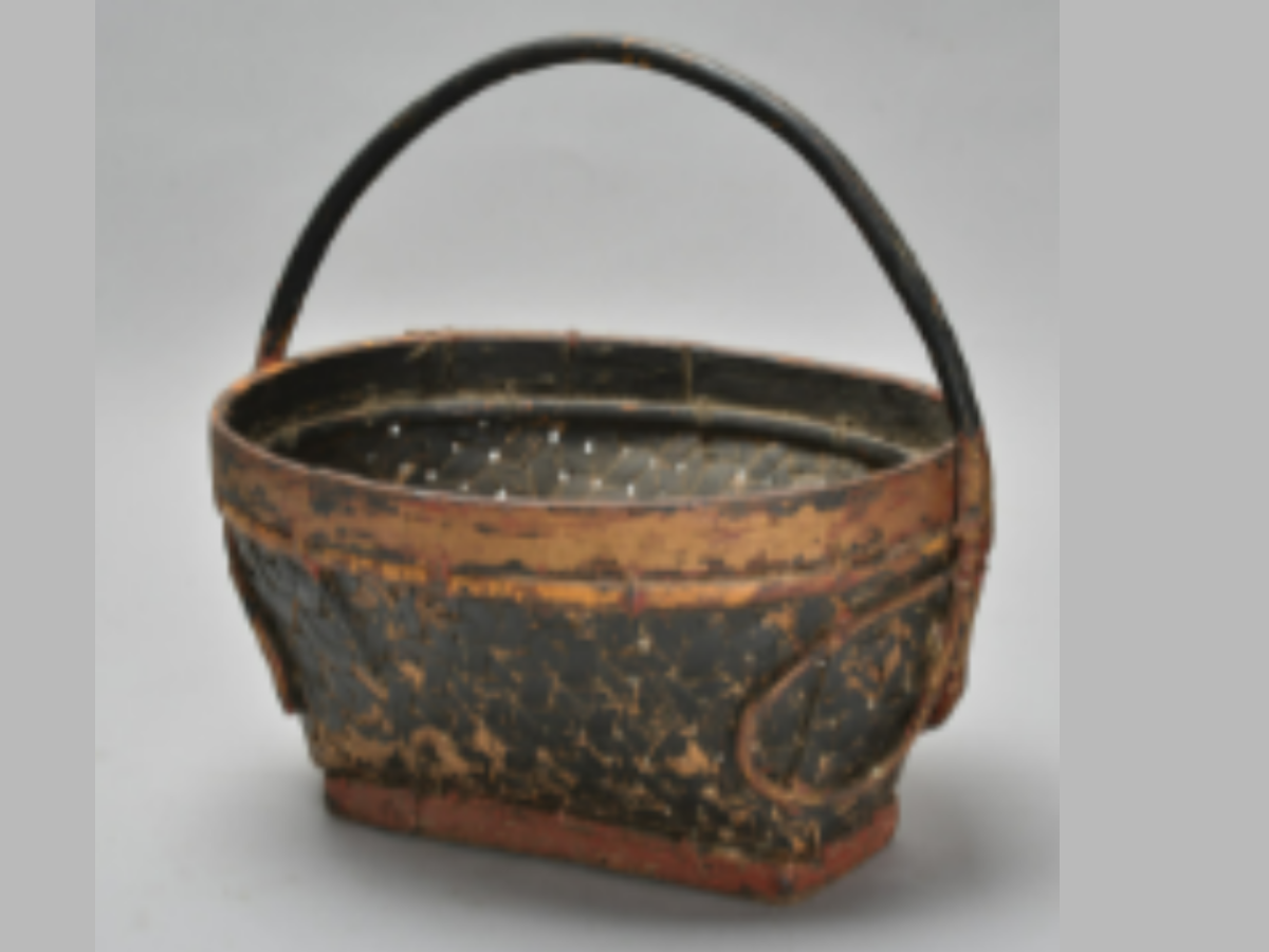 Cane Flower Basket of the Khampti Tribe Cane Flower Basket of the Khampti Tribe