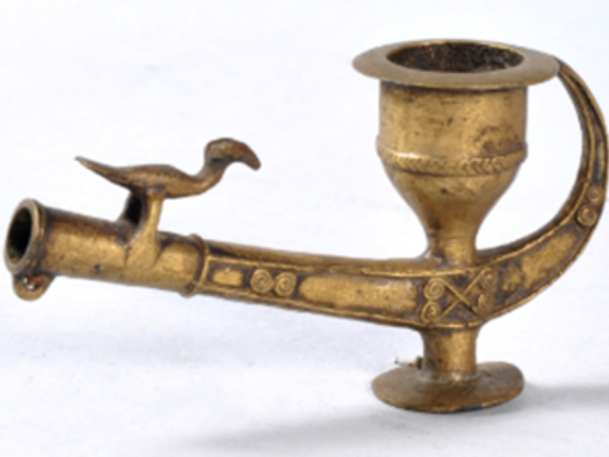 Brass Tabacco Pipe