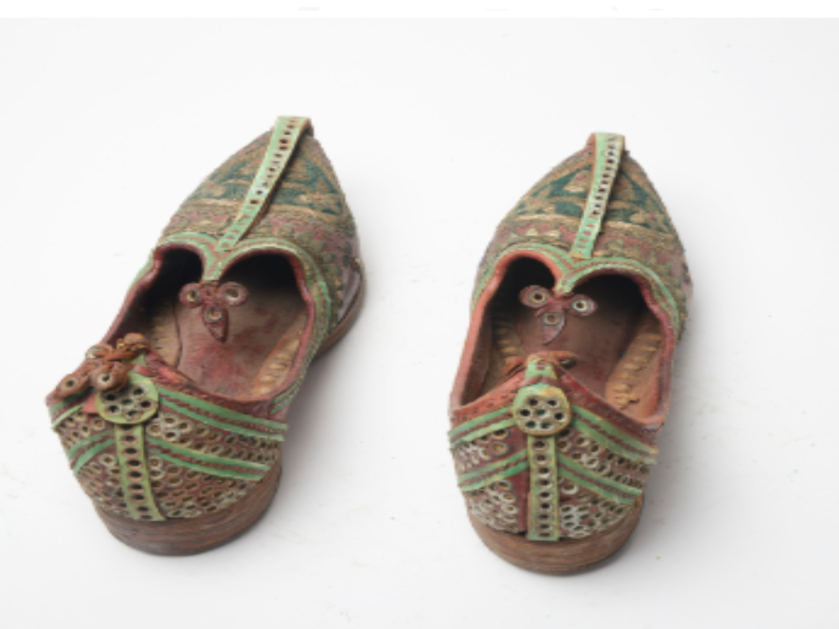 Leather Juti of Jat Tribe Leather Juti of Jat Tribe