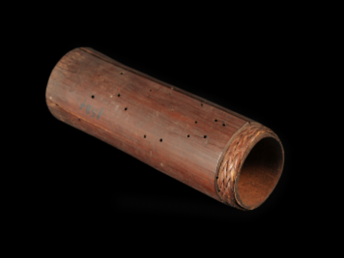 Small Bamboo Tube Vessel of Naga Tribe Small Bamboo Tube Vessel of Naga Tribe