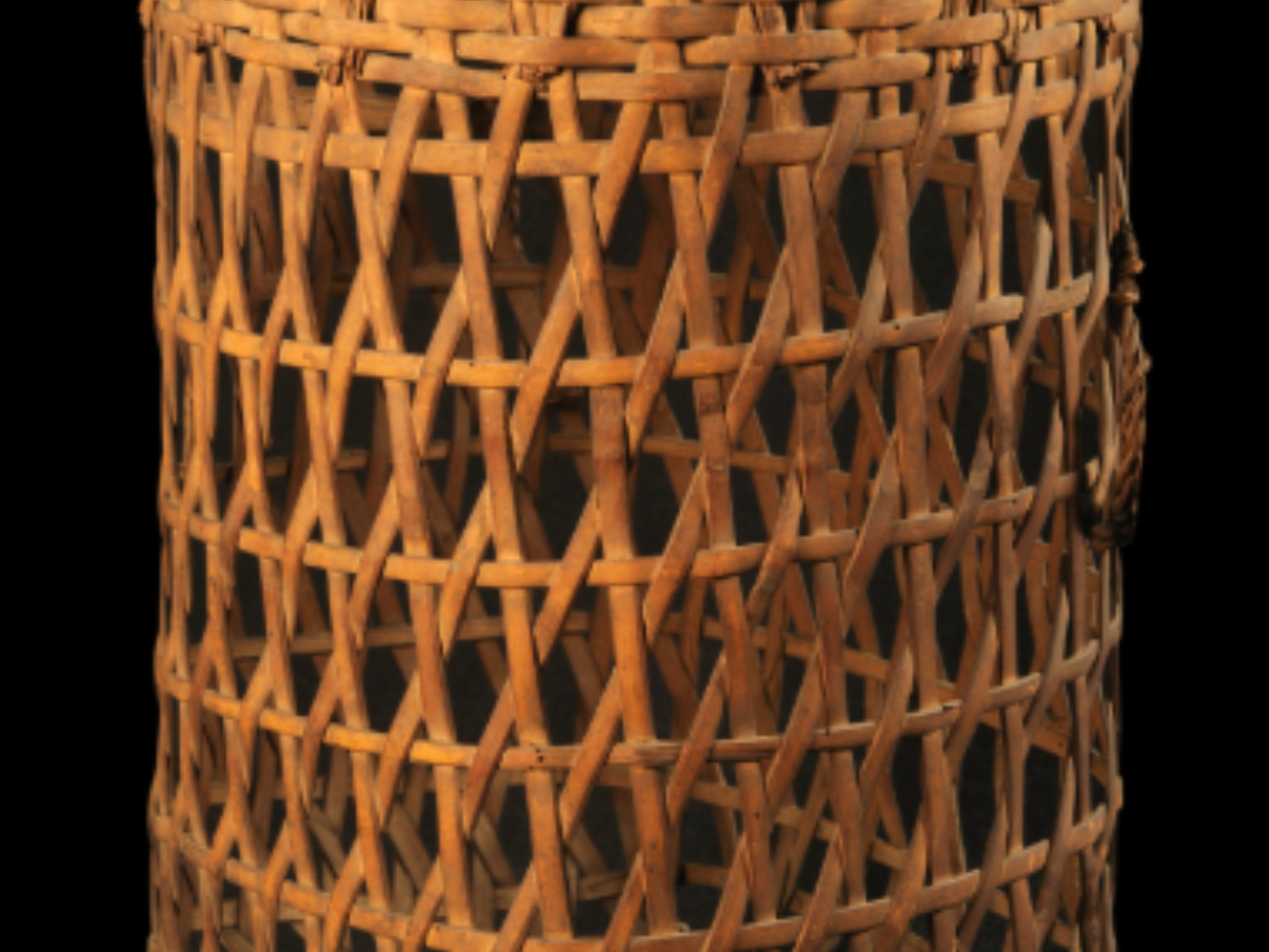 Bamboo Basket of Angami Naga Tribe Bamboo Basket of Angami Naga Tribe
