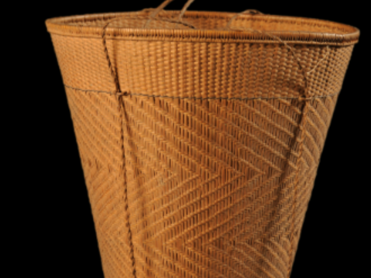 Cane Basket of the Khiamniungan Naga Tribe Cane Basket of the Khiamniungan Naga Tribe