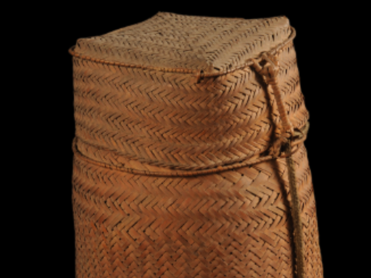 Bamboo Basket of the Rongmei Naga Tribe Bamboo Basket of the Rongmei Naga Tribe