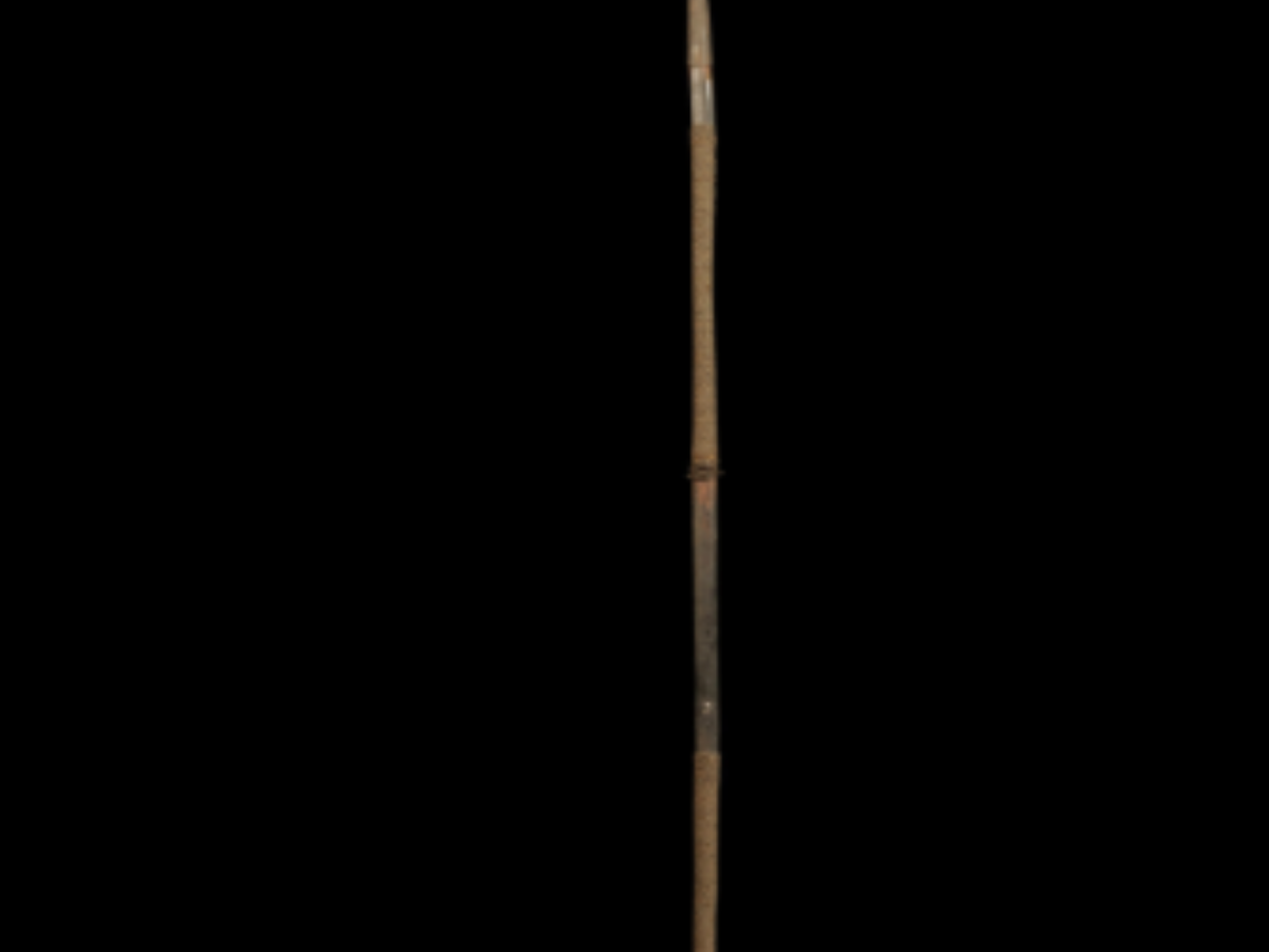 Traditional Iron Spear of the Naga Tribe Traditional Iron Spear of the Naga Tribe