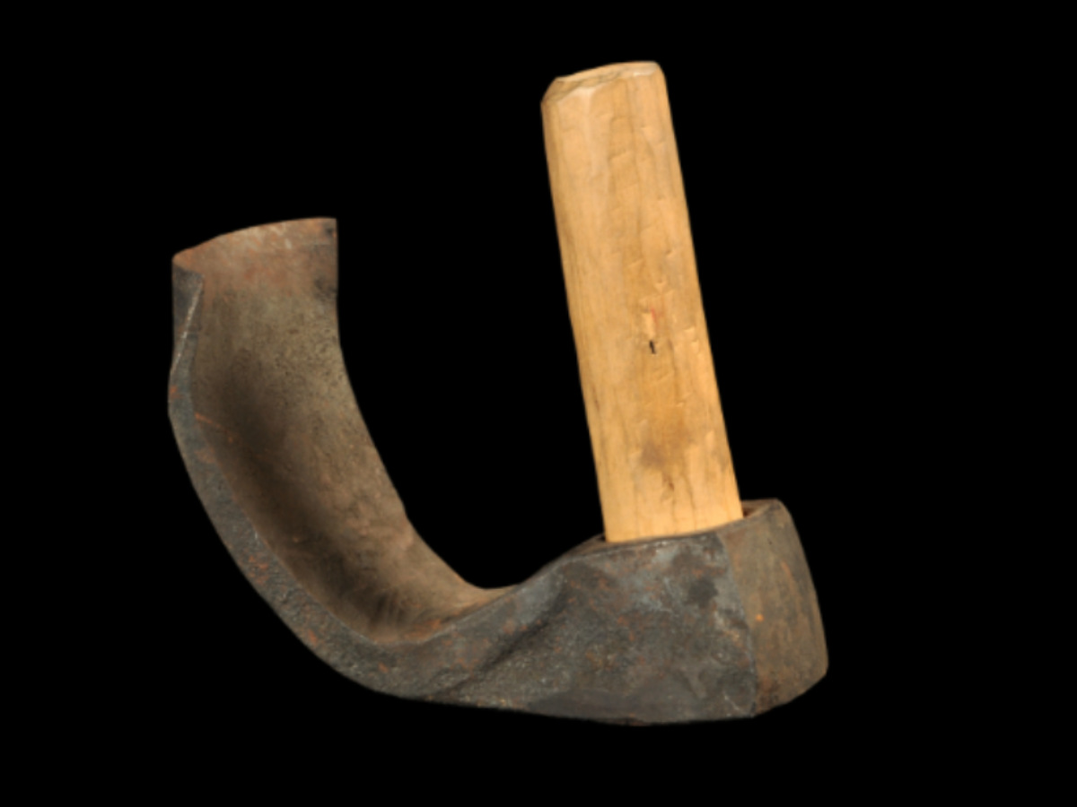 Iron Spade of the Rabha Tribe
