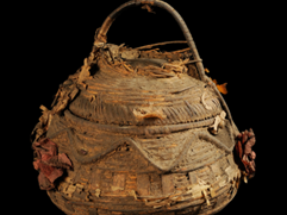 Bamboo Basket of Kota Tribe Bamboo Basket of Kota Tribe