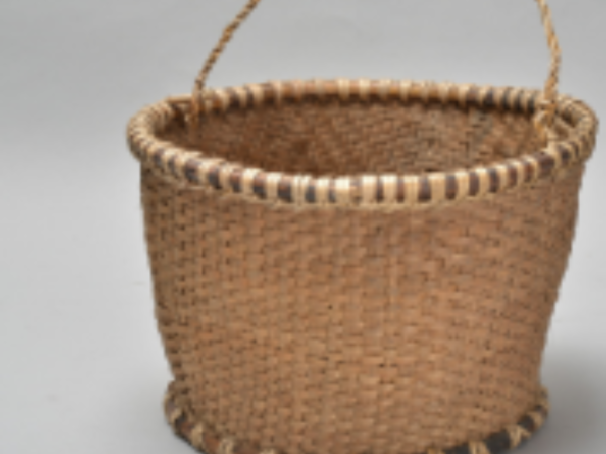 Bamboo Basket of Mishmi Tribe Bamboo Basket of Mishmi Tribe