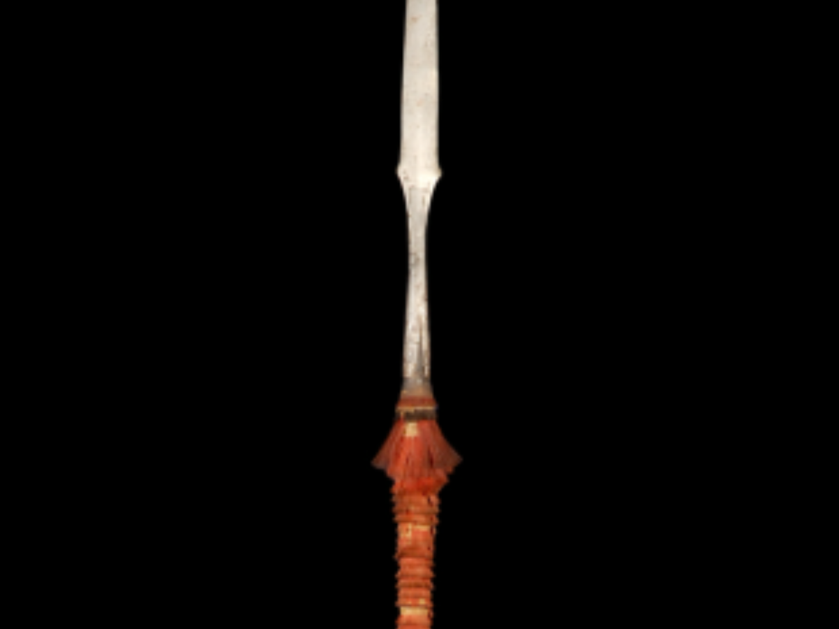 Spear Traditional Weapon of Angami Naga Tribe Spear Traditional Weapon of Angami Naga Tribe