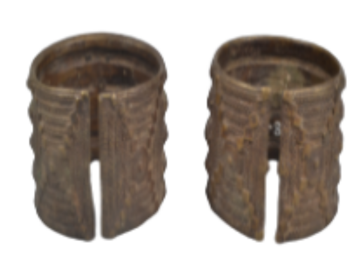 Pair of Metal Wrist-lets Pair of Metal Wrist-lets