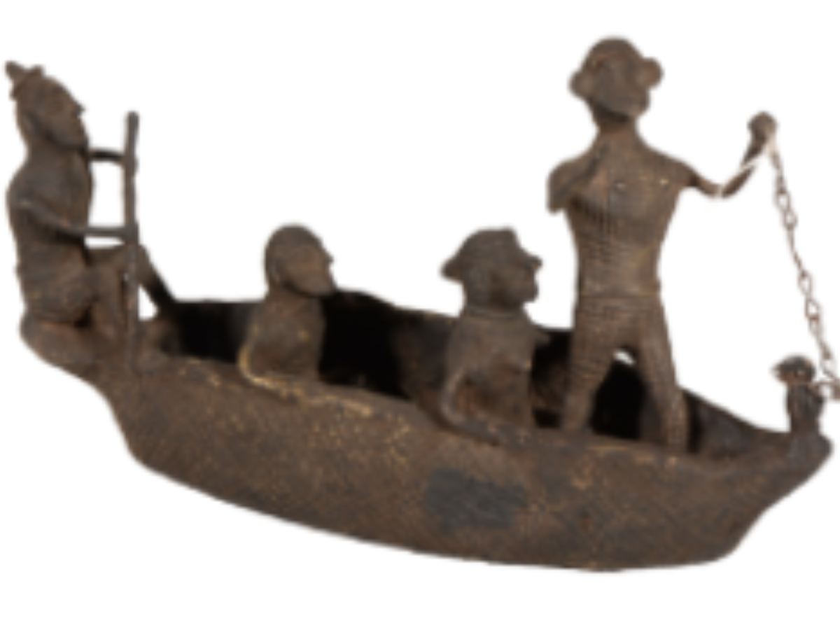 A Khond Tribe Sculpture of Collective Strength A Khond Tribe Sculpture of Collective Strength