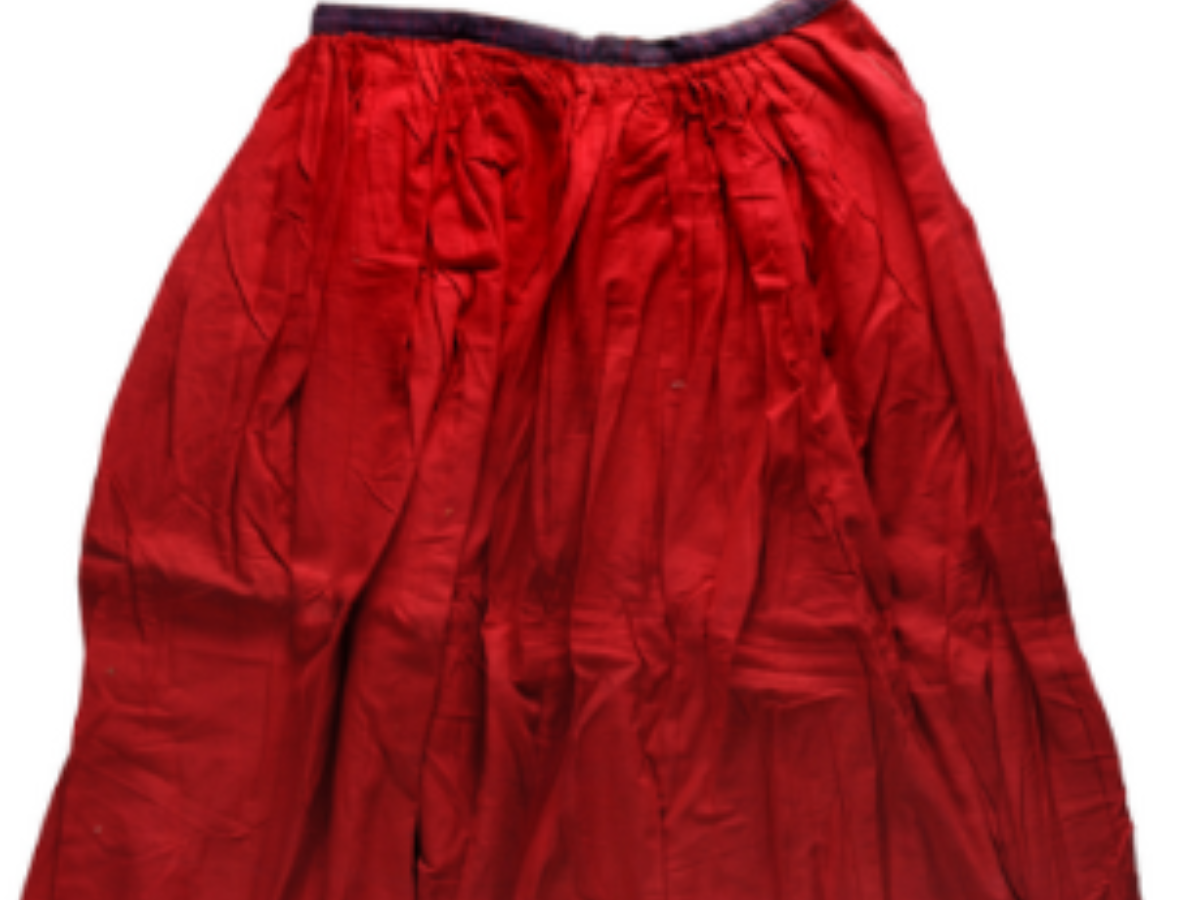 Traditional Ghagra of the Bhil Tribe Traditional Ghagra of the Bhil Tribe