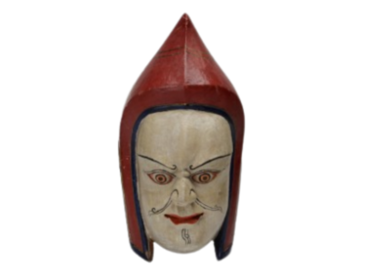 Wooden Monpa Masks Wooden Monpa Masks