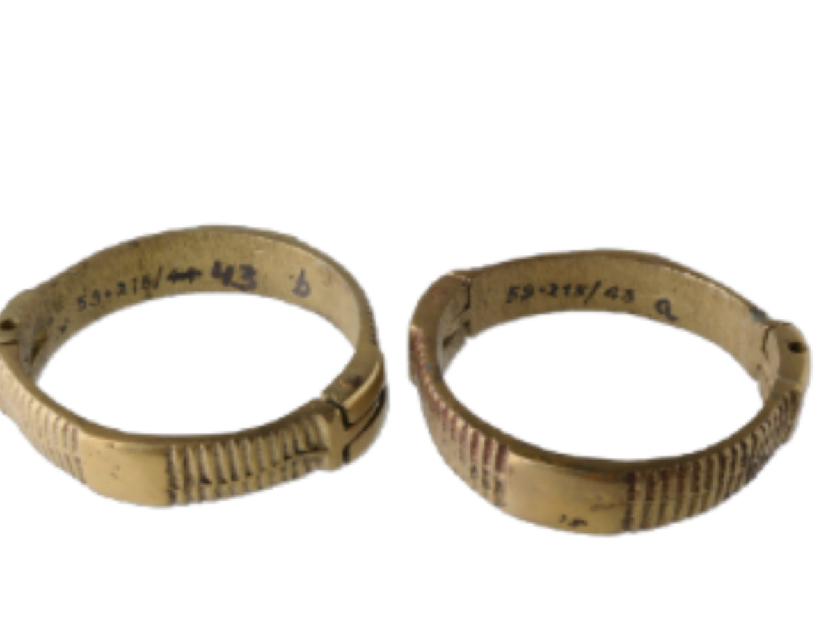 Brass Anklets of the Lambadi Tribe Brass Anklets of the Lambadi Tribe