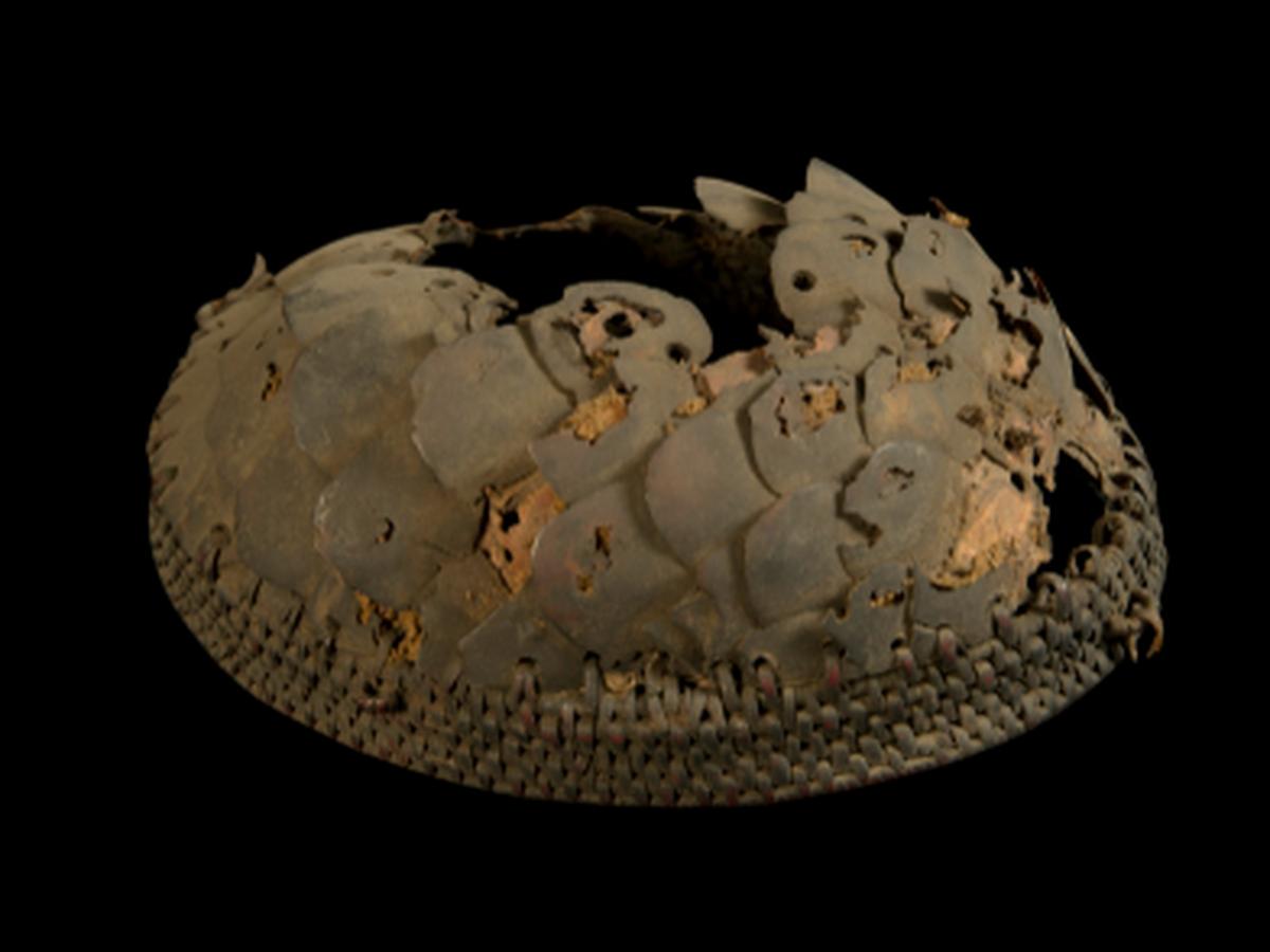 Conical Cane Helmet of Naga Tribe Conical Cane Helmet of Naga Tribe