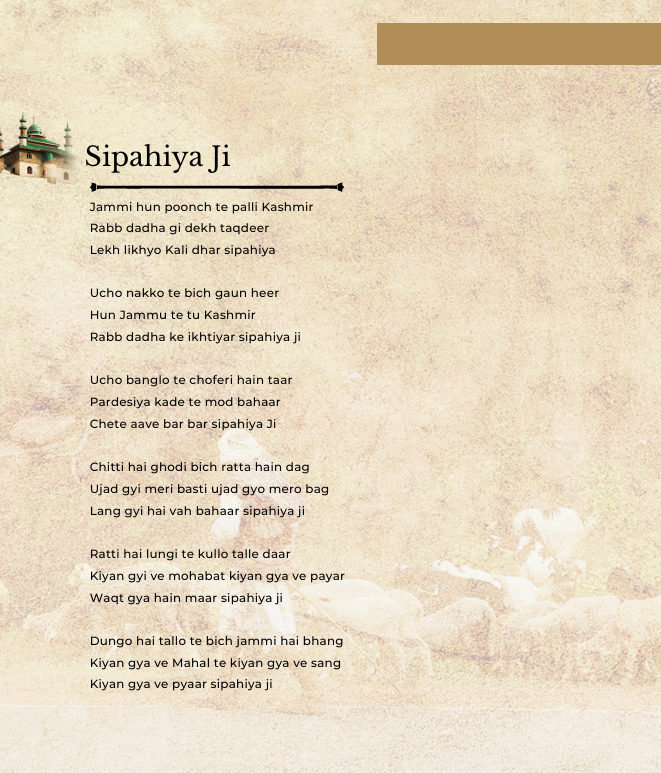 Comprehension of the Poem