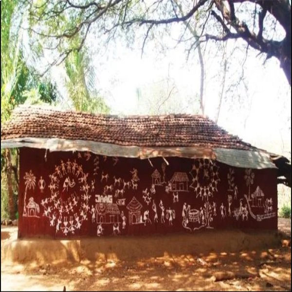 Warli Tribe house Warli Tribe house