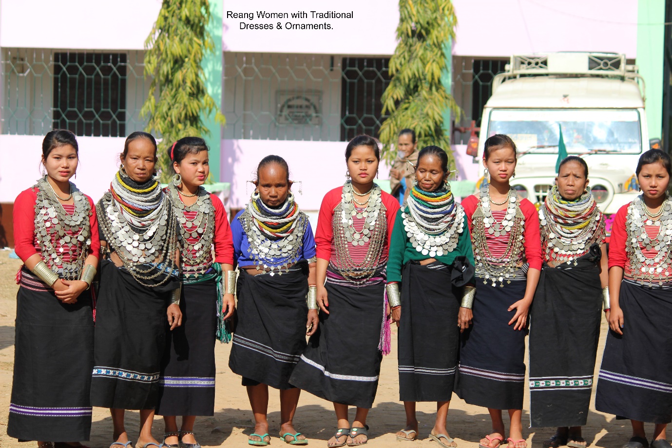 Reang Women with traditional Dresses Reang Women with traditional Dresses
